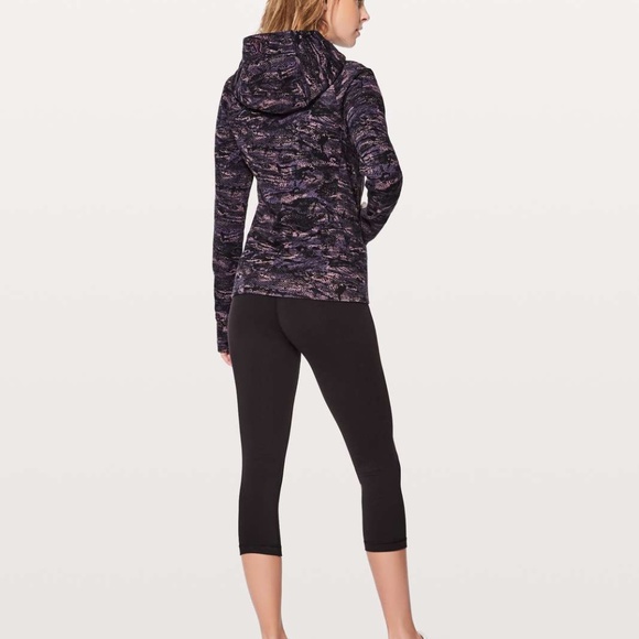 Lululemon Scuba Hoodie IV Rip Wave Purple Thunder Purple Size 8 - Picture 3 of 9